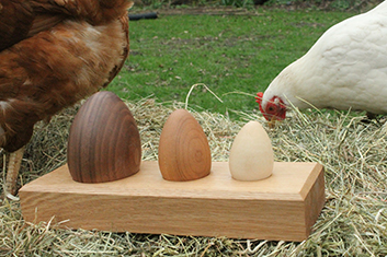 Ornamental eggs with stand- Our Recent Work