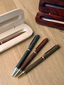 Wooden Pens & Cases